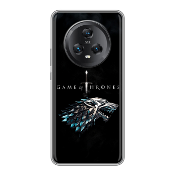 Силиконовый чехол на Honor Magic 5 с принтом Игра Престолов Game Thrones Силиконовый чехол на Honor Magic 5 с принтом Игра Престолов Game Thrones