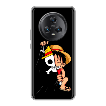 Силиконовый чехол на Honor Magic 5 с принтом One Piece Ван Пис