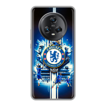 Силиконовый чехол на Honor Magic 5 с принтом Chelsea Челси