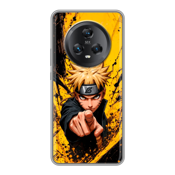 Силиконовый чехол на Honor Magic 5 с принтом Naruto Наруто Силиконовый чехол на Honor Magic 5 с принтом Naruto Наруто