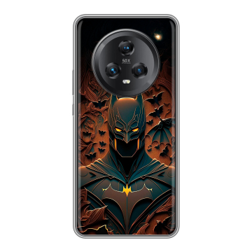 Силиконовый чехол на Honor Magic 5 с принтом Batman Бэтмен
