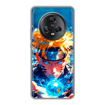 Силиконовый чехол на Honor Magic 5 с принтом Аниме Наруто Naruto