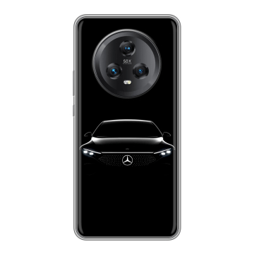 Силиконовый чехол на Honor Magic 5 с принтом Mercedes Мерседес Силиконовый чехол на Honor Magic 5 с принтом Mercedes Мерседес