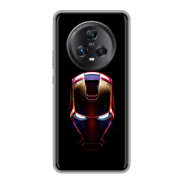 Силиконовый чехол на Honor Magic 5 с принтом IronMan Железный человек Силиконовый чехол на Honor Magic 5 с принтом IronMan Железный человек