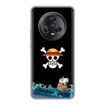 Силиконовый чехол на Honor Magic 5 с принтом One Piece Ван Пис Силиконовый чехол на Honor Magic 5 с принтом One Piece Ван Пис