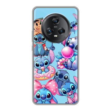 Силиконовый чехол на Honor Magic 5 с принтом Лило и Стич