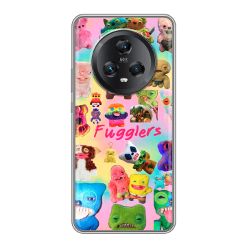 Силиконовый чехол на Honor Magic 5 с принтом Флагер Fuggler