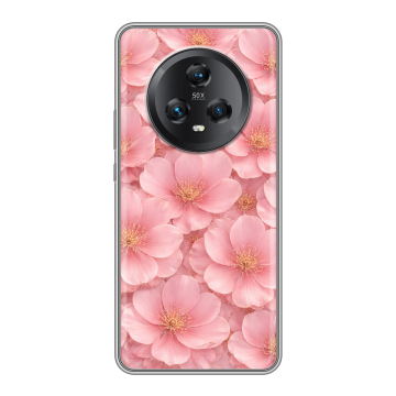 Силиконовый чехол на Honor Magic 5 с принтом женский
