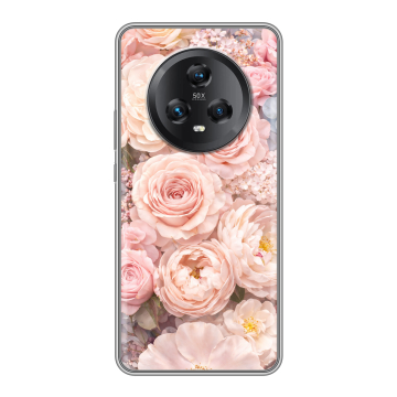Силиконовый чехол на Honor Magic 5 с принтом женский