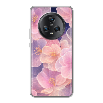 Силиконовый чехол на Honor Magic 5 с принтом женский
