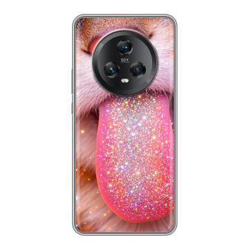 Силиконовый чехол на Honor Magic 5 с принтом для девочек Силиконовый чехол на Honor Magic 5 с принтом для девочек