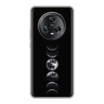 Силиконовый чехол на Honor Magic 5 с принтом женский