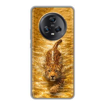 Силиконовый чехол на Honor Magic 5 с принтом женский