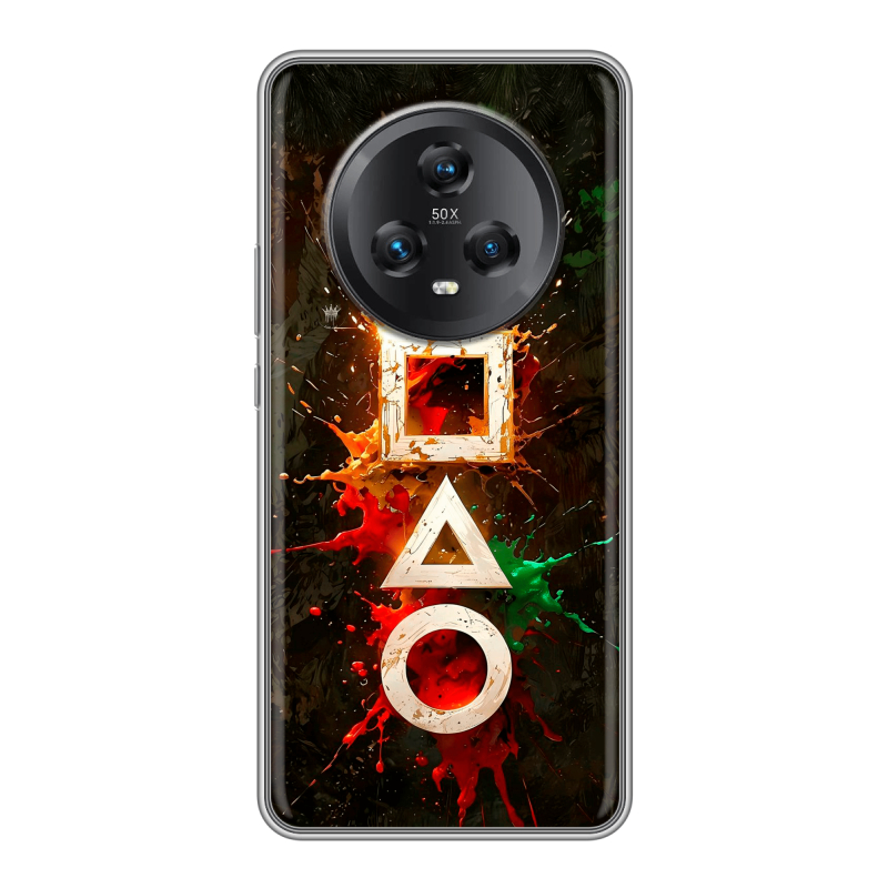 Силиконовый чехол на Honor Magic 5 с принтом Squid Game Игра кальмара Силиконовый чехол на Honor Magic 5 с принтом Squid Game Игра кальмара