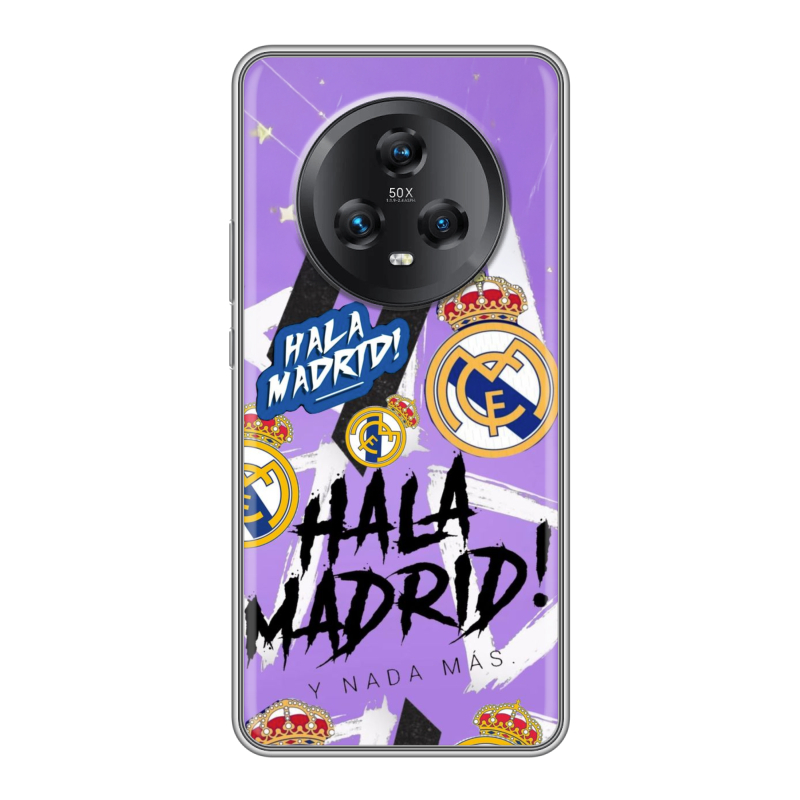 Силиконовый чехол на Honor Magic 5 с принтом Real Madrid Реал Мадрид Силиконовый чехол на Honor Magic 5 с принтом Real Madrid Реал Мадрид