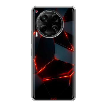Силиконовый чехол на Tecno Camon 30 5G с принтом Яркие абстракции Силиконовый чехол на Tecno Camon 30 5G с принтом Яркие абстракции