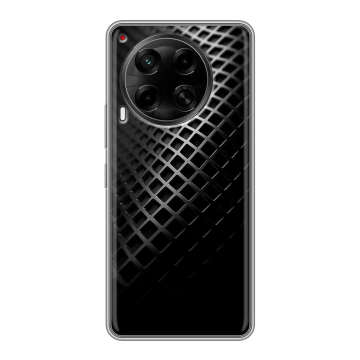 Силиконовый чехол на Tecno Camon 30 5G с принтом Текстура металла Силиконовый чехол на Tecno Camon 30 5G с принтом Текстура металла