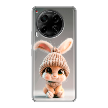 Силиконовый чехол на Tecno Camon 30 5G с принтом Кролик