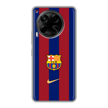 Силиконовый чехол на Tecno Camon 30 5G с принтом Барселона Barcelona