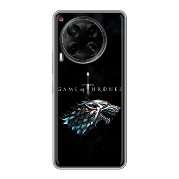 Силиконовый чехол на Tecno Camon 30 5G с принтом Игра Престолов Game Thrones