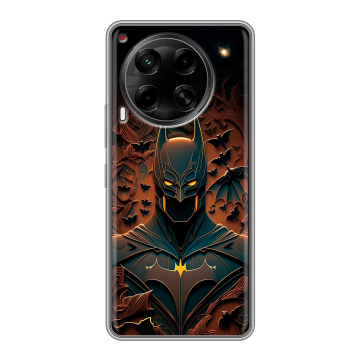 Силиконовый чехол на Tecno Camon 30 5G с принтом Batman Бэтмен