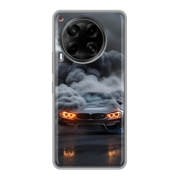 Силиконовый чехол на Tecno Camon 30 5G с принтом BMW БМВ