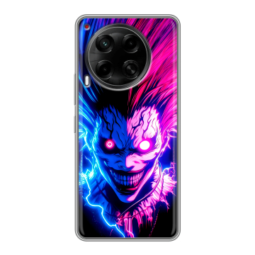 Силиконовый чехол на Tecno Camon 30 5G с принтом Death note Тетрадь смерти