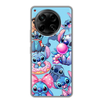 Силиконовый чехол на Tecno Camon 30 5G с принтом Лило и Стич Силиконовый чехол на Tecno Camon 30 5G с принтом Лило и Стич