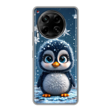 Силиконовый чехол на Tecno Camon 30 5G с принтом Новый год