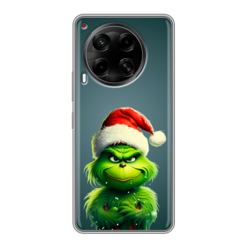 Силиконовый чехол на Tecno Camon 30 5G с принтом Новый год Силиконовый чехол на Tecno Camon 30 5G с принтом Новый год