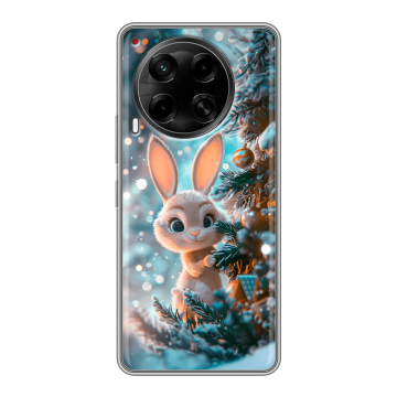 Силиконовый чехол на Tecno Camon 30 5G с принтом Новый год Силиконовый чехол на Tecno Camon 30 5G с принтом Новый год