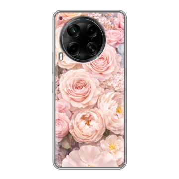 Силиконовый чехол на Tecno Camon 30 5G с принтом женский