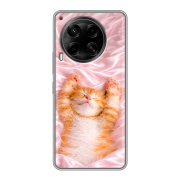 Силиконовый чехол на Tecno Camon 30 5G с принтом женский