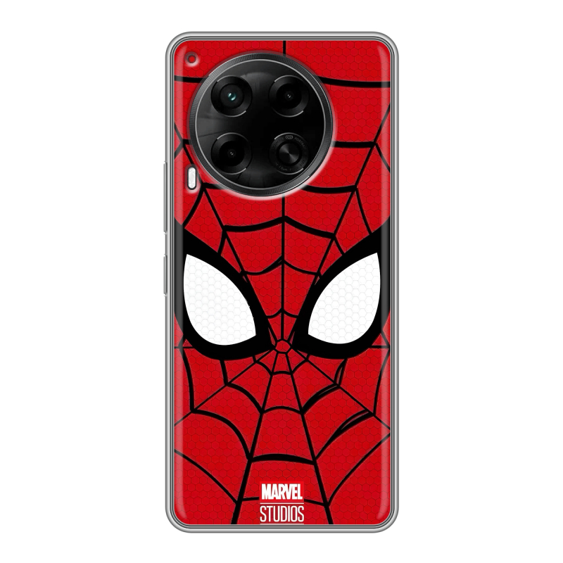 Силиконовый чехол на Tecno Camon 30 5G с принтом человек паук spiderman Силиконовый чехол на Tecno Camon 30 5G с принтом человек паук spiderman
