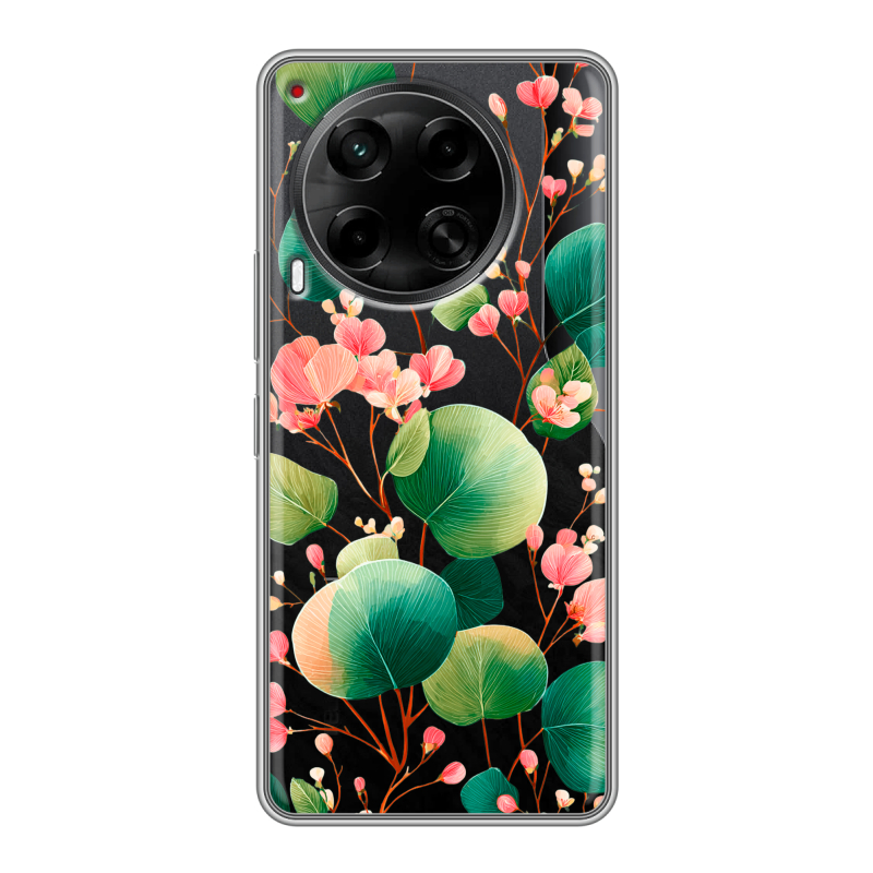 Силиконовый чехол на Tecno Camon 30 5G с принтом женский Силиконовый чехол на Tecno Camon 30 5G с принтом женский