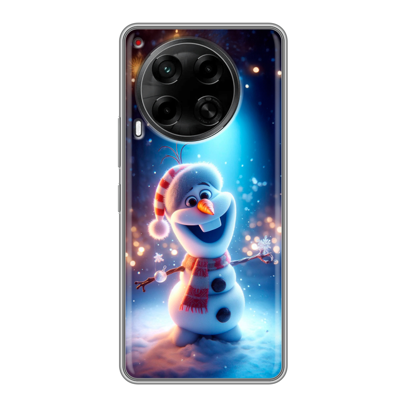 Силиконовый чехол на Tecno Camon 30 5G с принтом Новый год Силиконовый чехол на Tecno Camon 30 5G с принтом Новый год