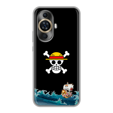 Силиконовый чехол на Huawei Nova 12S с принтом One Piece Ван Пис Силиконовый чехол на Huawei Nova 12S с принтом One Piece Ван Пис
