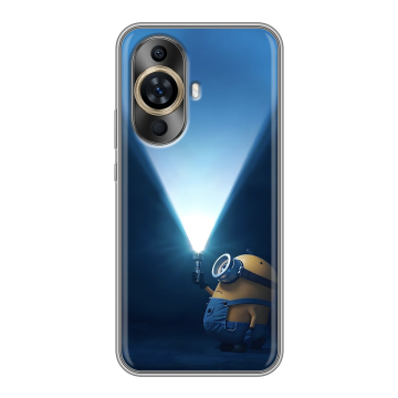 Силиконовый чехол на Huawei Nova 12S с принтом Миньоны Силиконовый чехол на Huawei Nova 12S с принтом Миньоны