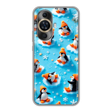 Силиконовый чехол на Huawei Nova 12S с принтом Новый год Силиконовый чехол на Huawei Nova 12S с принтом Новый год
