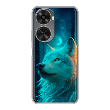 Силиконовый чехол на Huawei Nova 12SE с принтом бабочки саккура