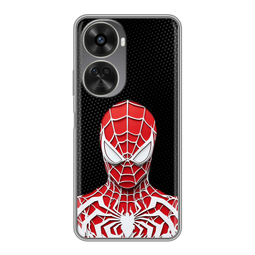 Силиконовый чехол на Huawei Nova 12SE с принтом человек паук spiderman