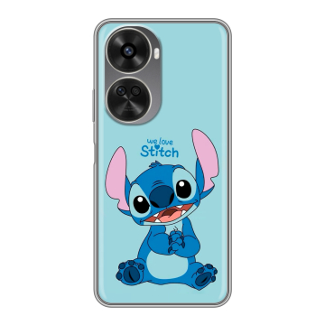 Силиконовый чехол на Huawei Nova 12SE с принтом Лило и Стич Силиконовый чехол на Huawei Nova 12SE с принтом Лило и Стич