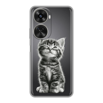 Силиконовый чехол на Huawei Nova 12SE с принтом Котенок Силиконовый чехол на Huawei Nova 12SE с принтом Котенок