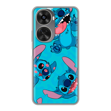 Силиконовый чехол на Huawei Nova 12SE с принтом Лило и Стич Силиконовый чехол на Huawei Nova 12SE с принтом Лило и Стич