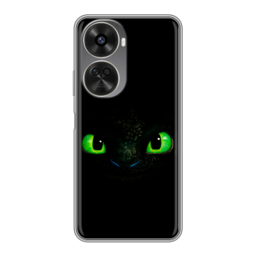 Силиконовый чехол на Huawei Nova 12SE с принтом Как приручить дракона