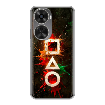 Силиконовый чехол на Huawei Nova 12SE с принтом Squid Game Игра кальмара Силиконовый чехол на Huawei Nova 12SE с принтом Squid Game Игра кальмара