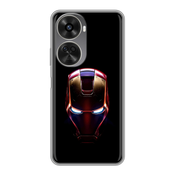 Силиконовый чехол на Huawei Nova 12SE с принтом IronMan Железный человек