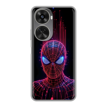 Силиконовый чехол на Huawei Nova 12SE с принтом Spiderman Человек паук Силиконовый чехол на Huawei Nova 12SE с принтом Spiderman Человек паук