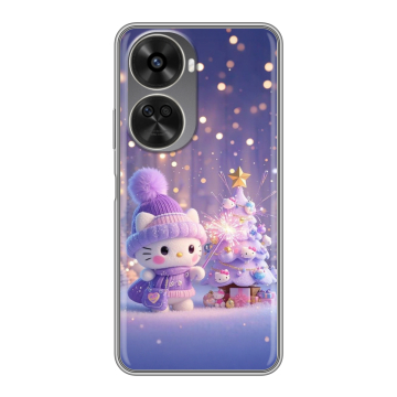 Силиконовый чехол на Huawei Nova 12SE с принтом Новый год Силиконовый чехол на Huawei Nova 12SE с принтом Новый год