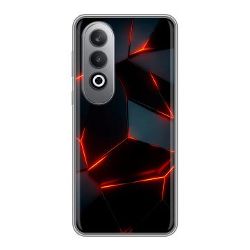 Силиконовый чехол на Oneplusnordce4 с принтом Яркие абстракции Силиконовый чехол на Oneplusnordce4 с принтом Яркие абстракции